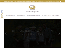 Tablet Screenshot of meister-bauer-juweliere.de